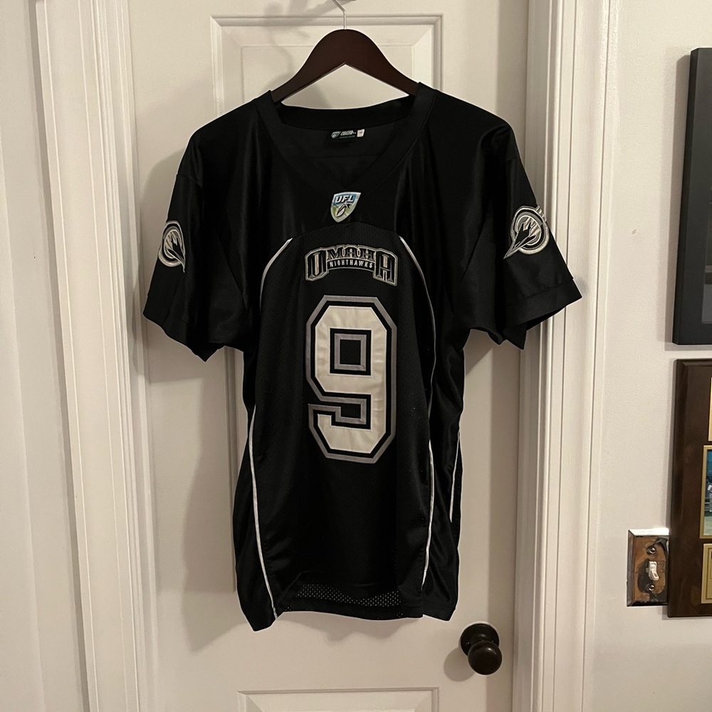 Rare Vintage‎ UFL Eric Crouch Omaha Nighthawks Football Jersey